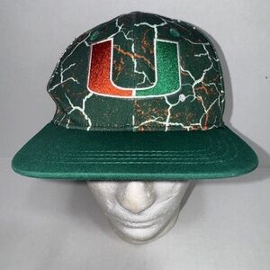 University of Miami Hurricanes Dyme Lyfe Snapback Storm Embroidered Cap Hat